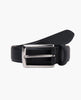 Real Leather Black Classic Suit Belt