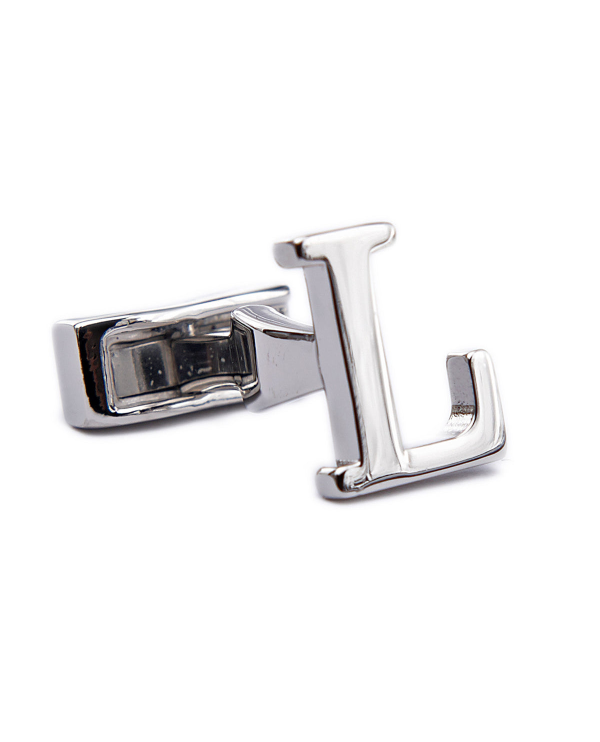 Single Initial L Cufflink