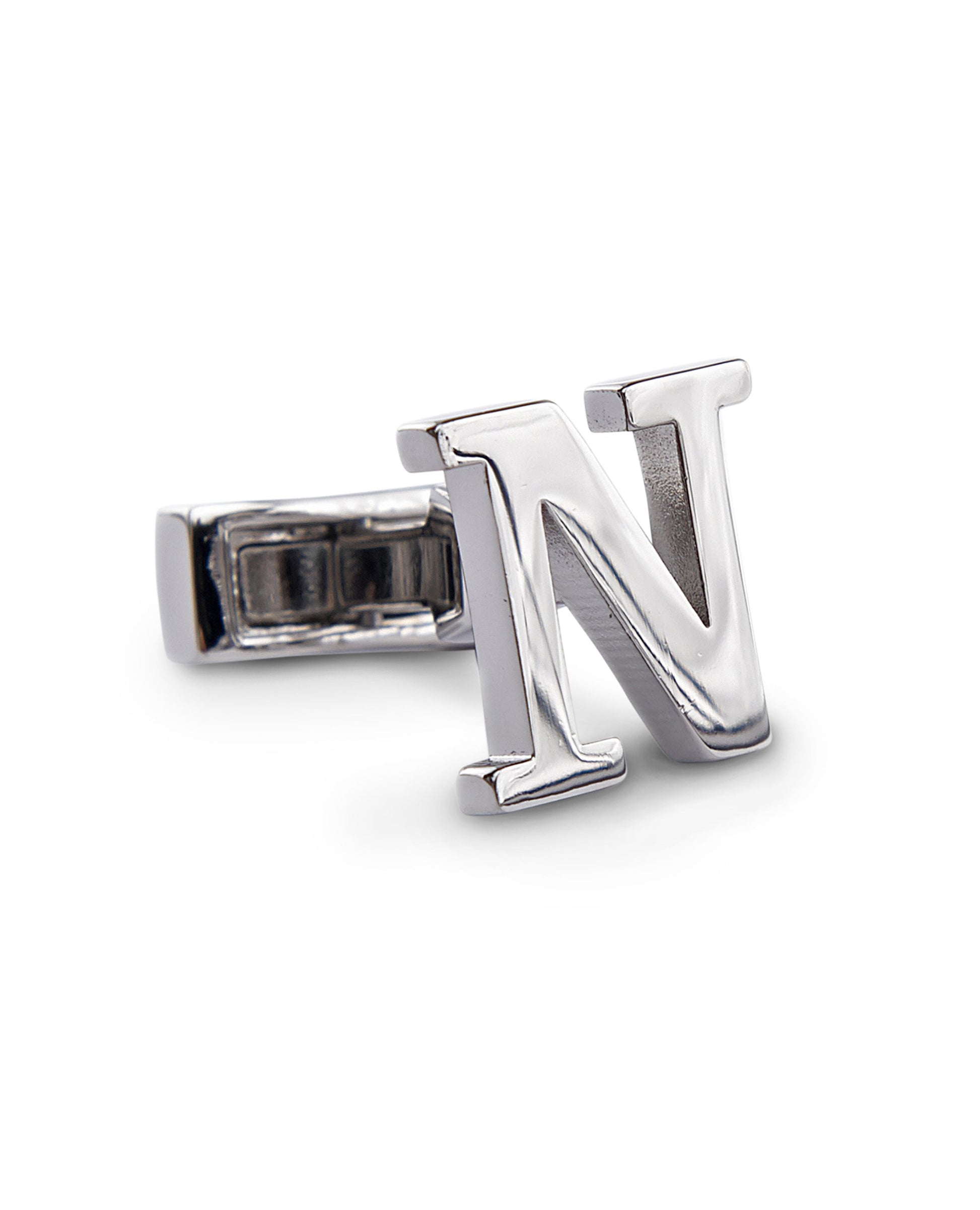 Image 1 of Single Initial N Cufflink