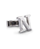 Single Initial N Cufflink (Sold Individually)