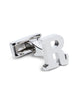 Single Initial R Cufflink (Sold Individually)