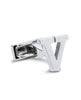 Single Initial V Cufflink (Sold Individually)