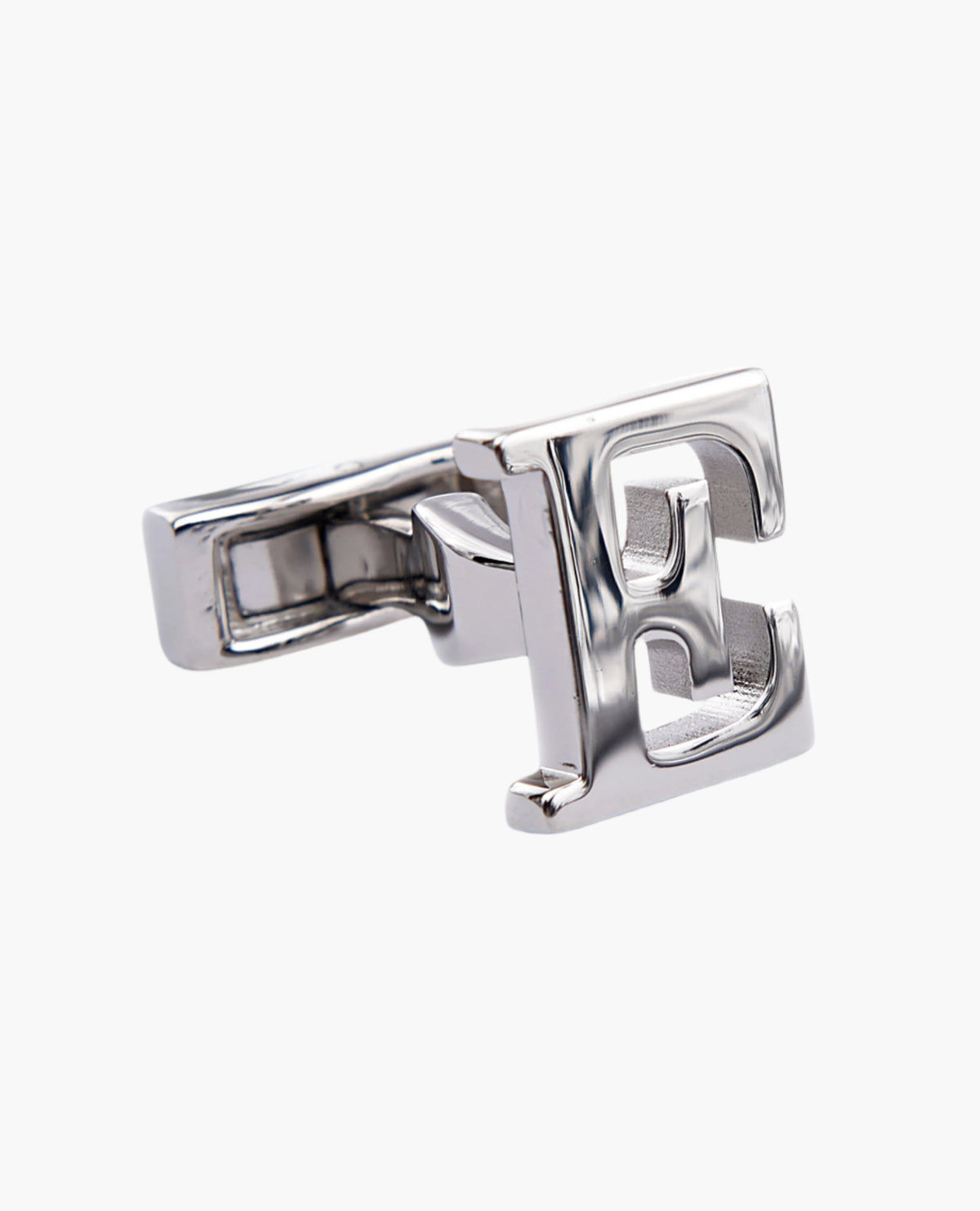 Single Initial E Cufflink