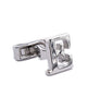 Single Initial E Cufflink (Sold Individually)