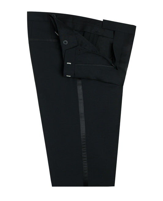 Image 1 of Chancery Regular Fit Black Dinner Trousers