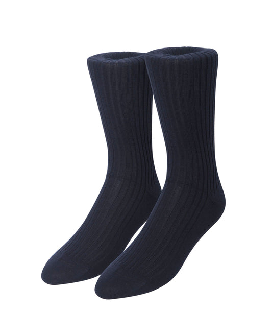 Image 1 of Twin Pack Navy Socks