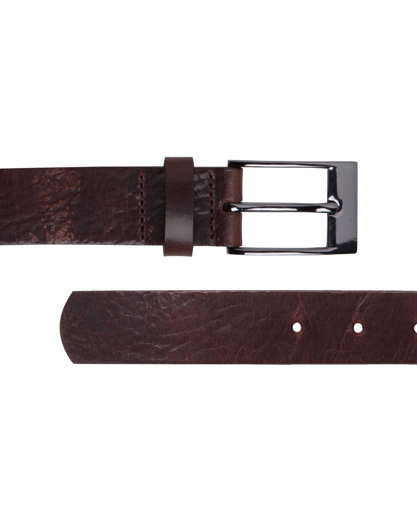Image 2 of Made In England Brown Leather Belt