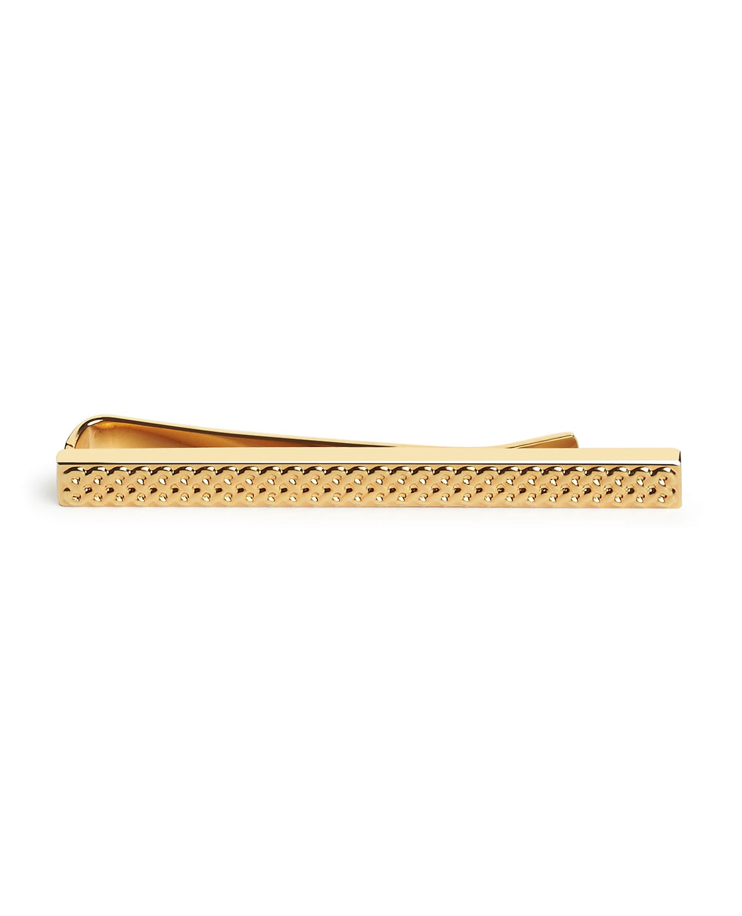 Image 1 of Gold Textured Tie Slide