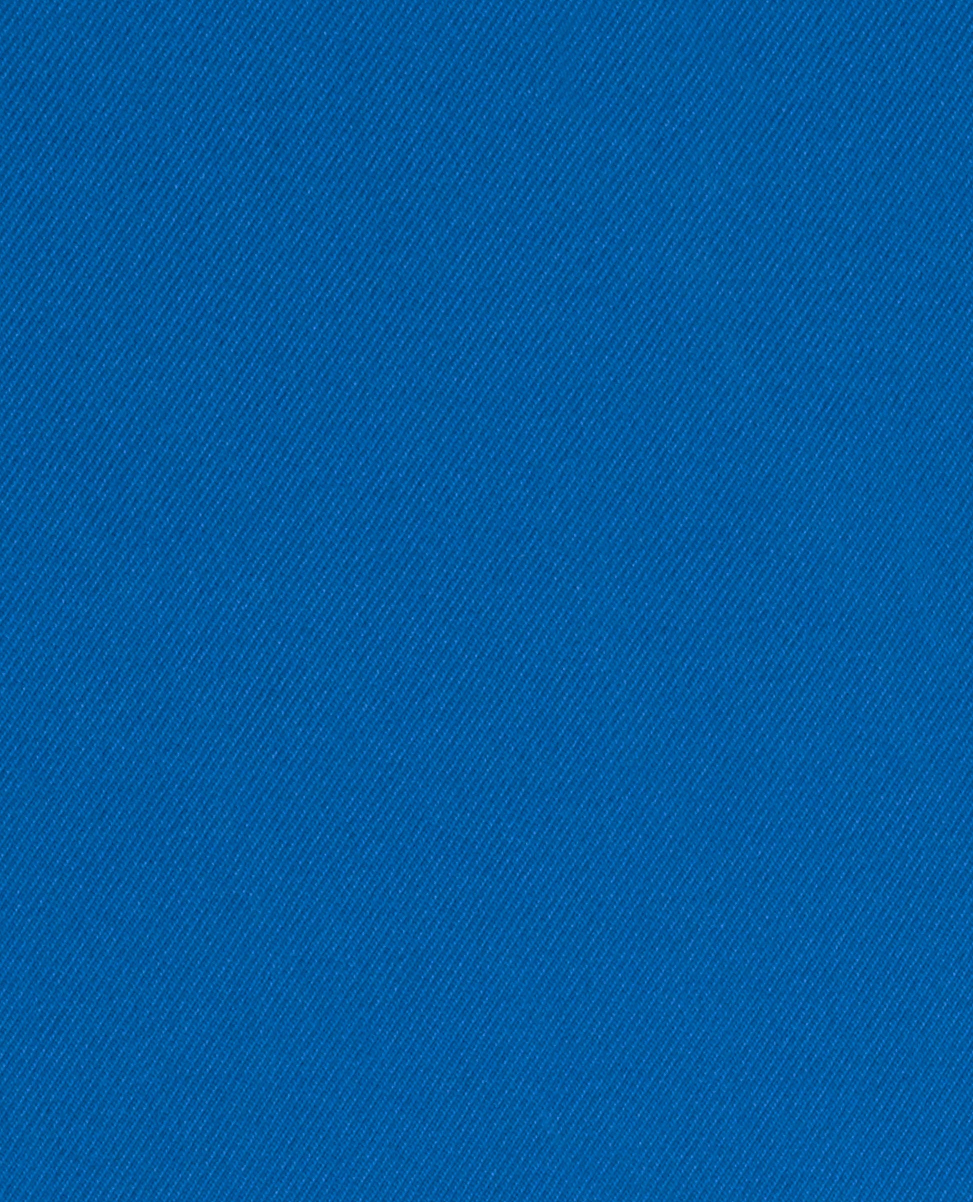 Image 2 of Royal Blue Plain Silk Pocket Square