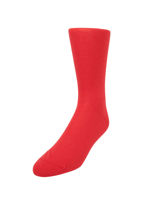Image 1 of Red Fine Gauge Socks
