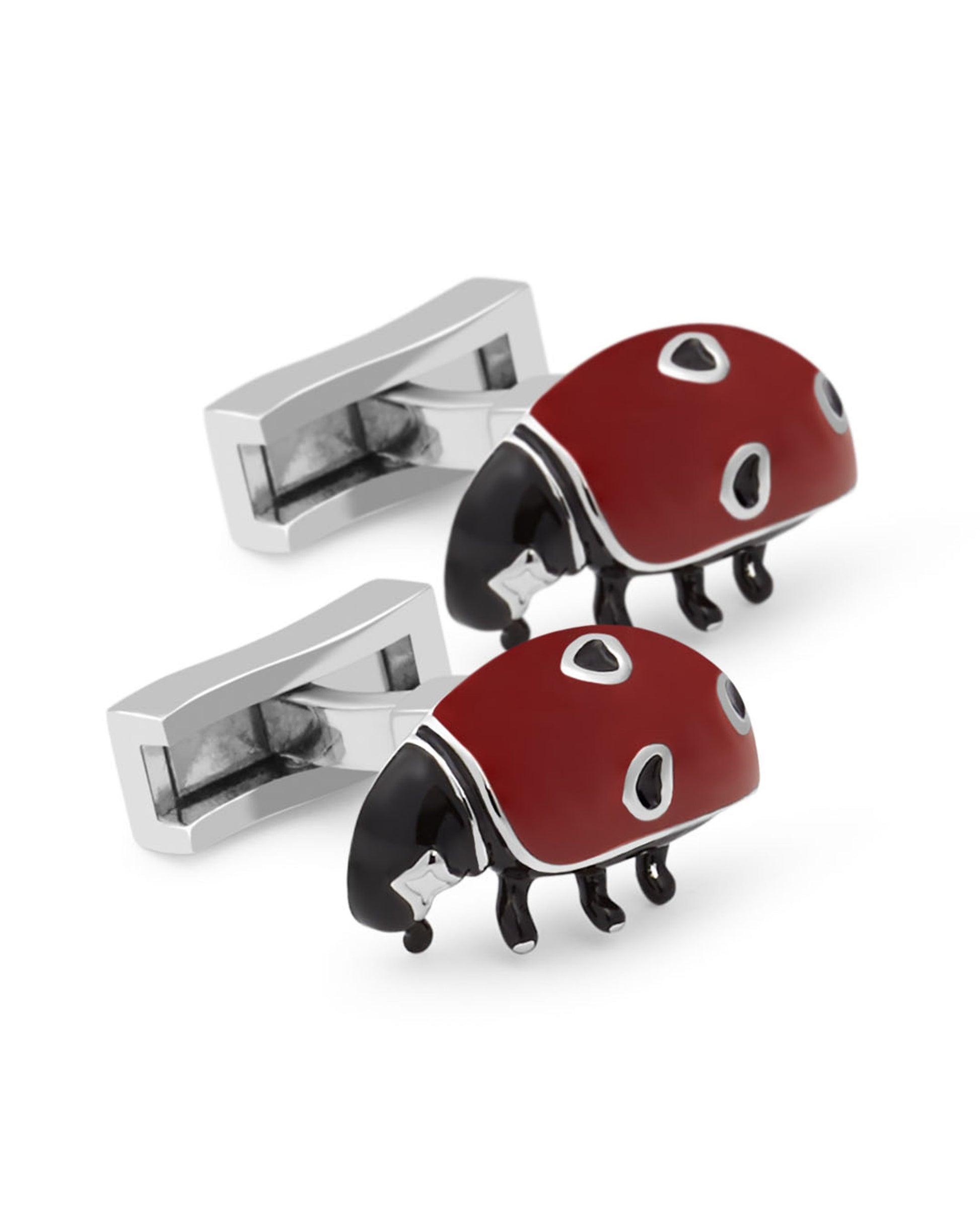 Image 1 of Ladybird Enamel Cufflinks