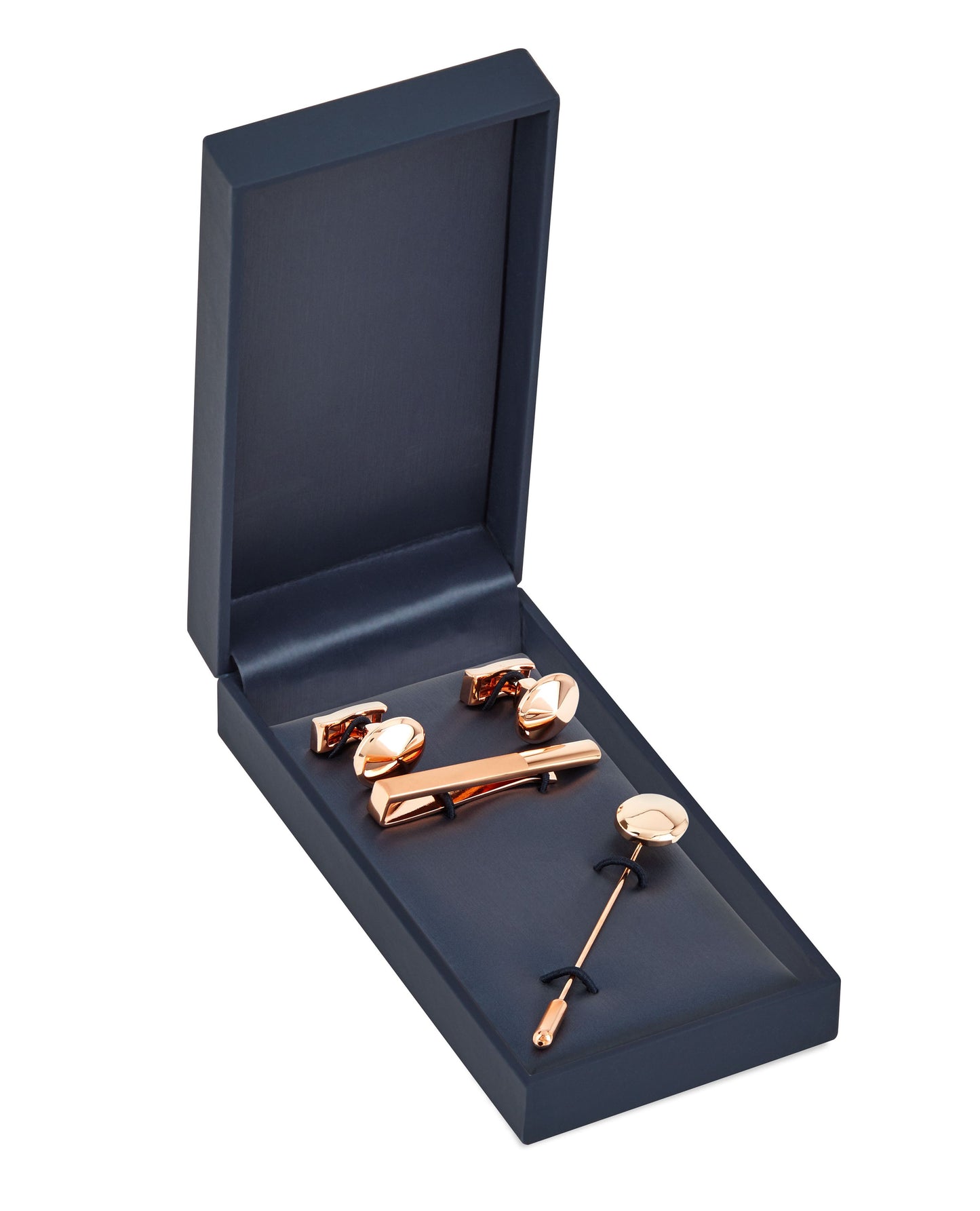 Image 1 of Rose Gold Cufflink Gift Set