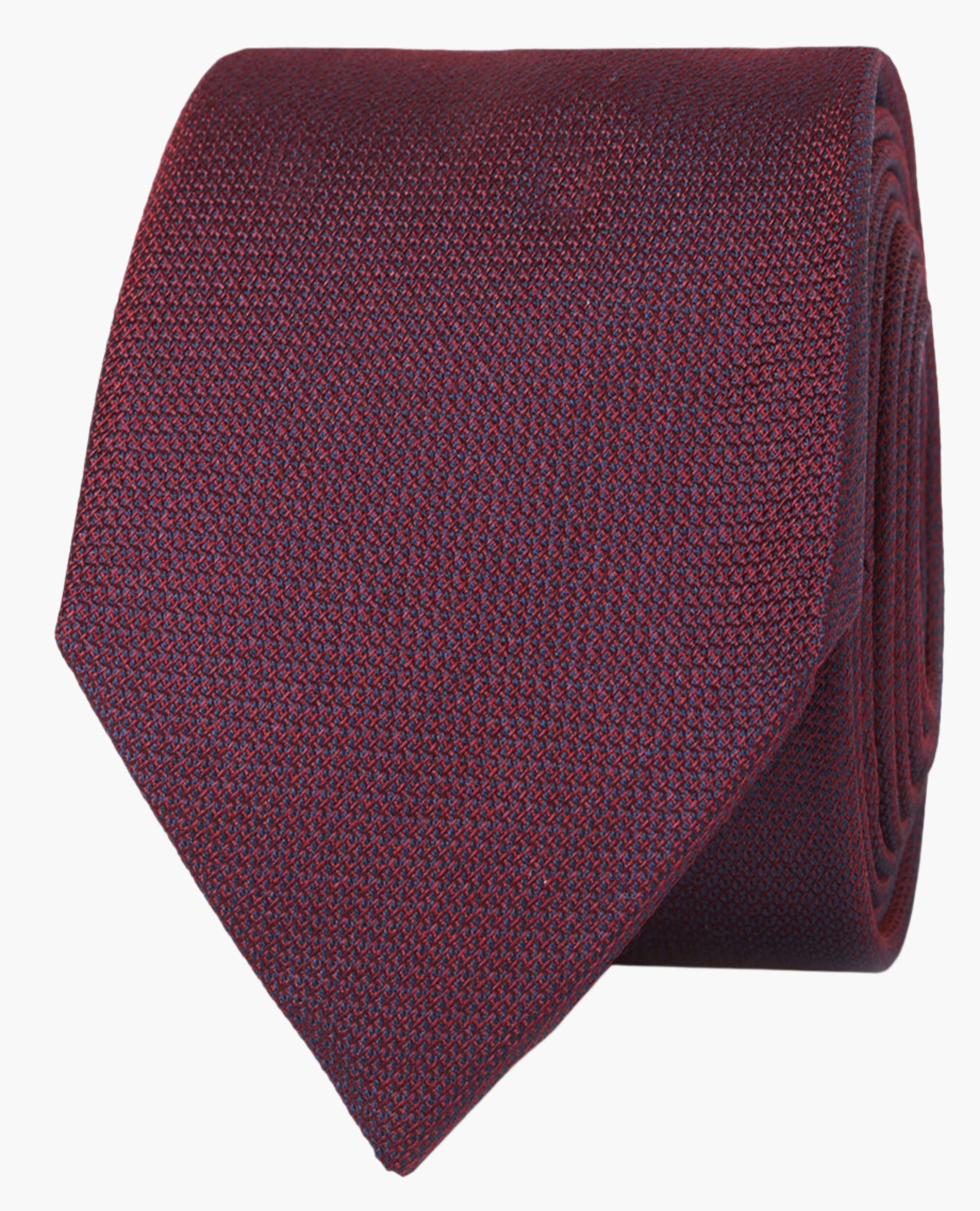 burgundy slim tie