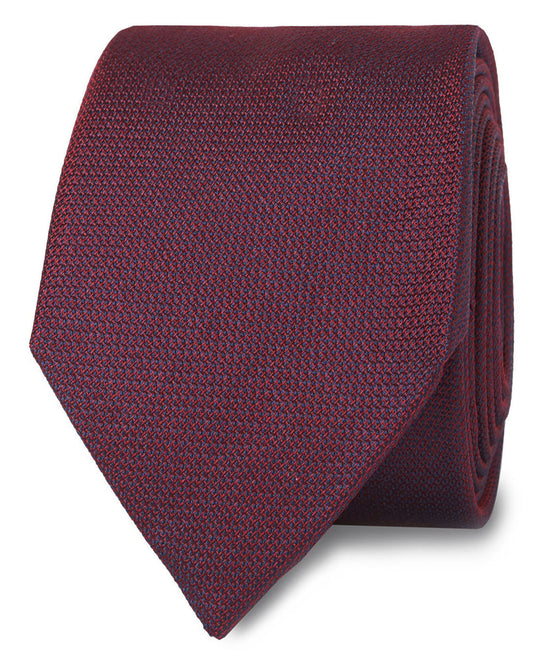 Image 1 of Burgundy Slim Silk Tie