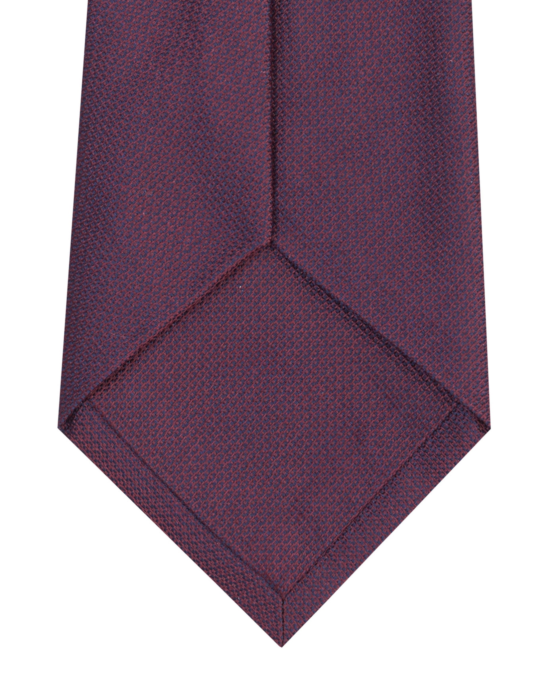 Burgundy Slim Silk Tie â T.M.Lewin